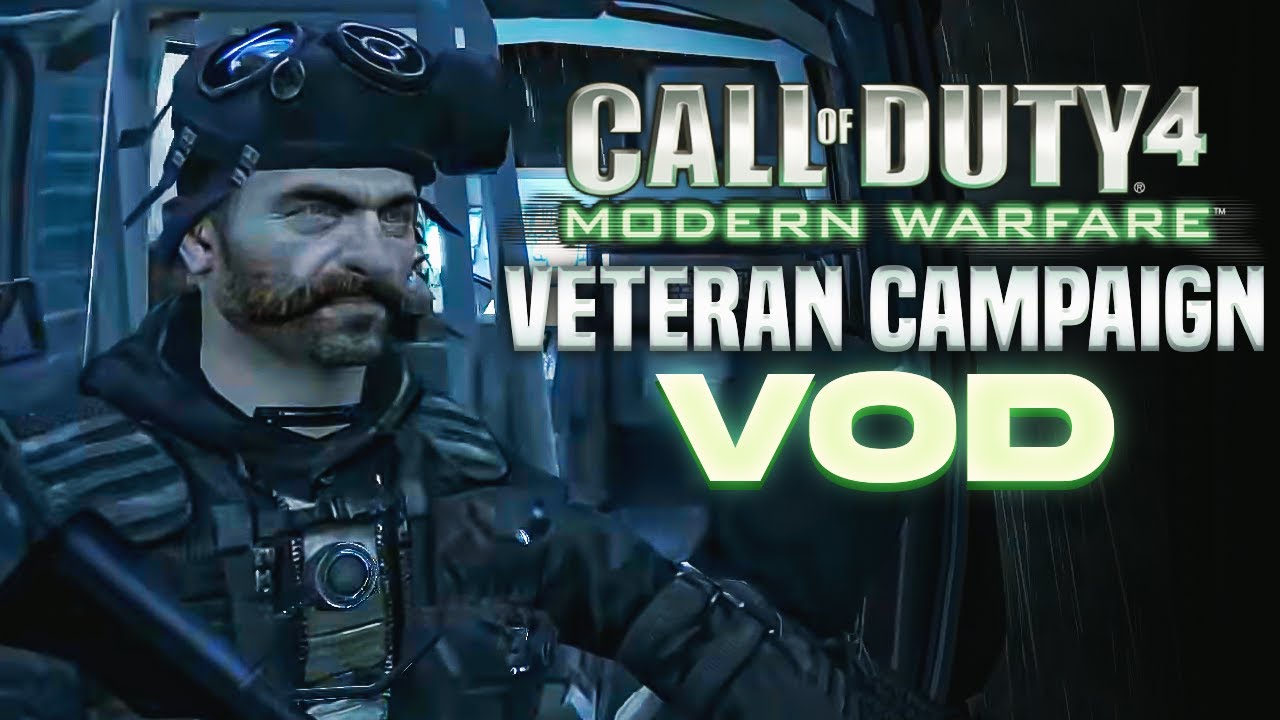 Call Of Duty 4 Full Veteran Campaign