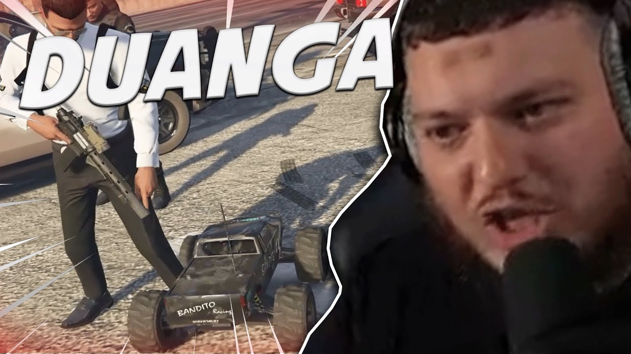 HEFTIGE VERFOLGUNGSJAGD MIT DUANGA! 😂| GTA RP | AbuGoku9999