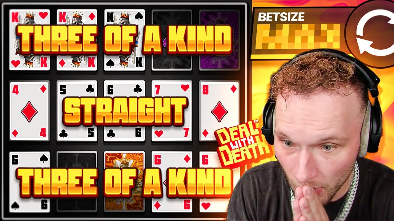 ROYAL FLUSH PAYS 2000X ON DEAL WITH DEATH! THIS GAME IS CRAZY!!