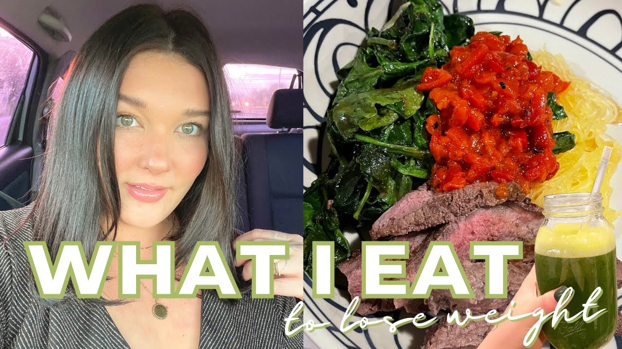 WHAT I EAT IN A DAY TO LOSE WEIGHT EATING FOODS I LOVE!