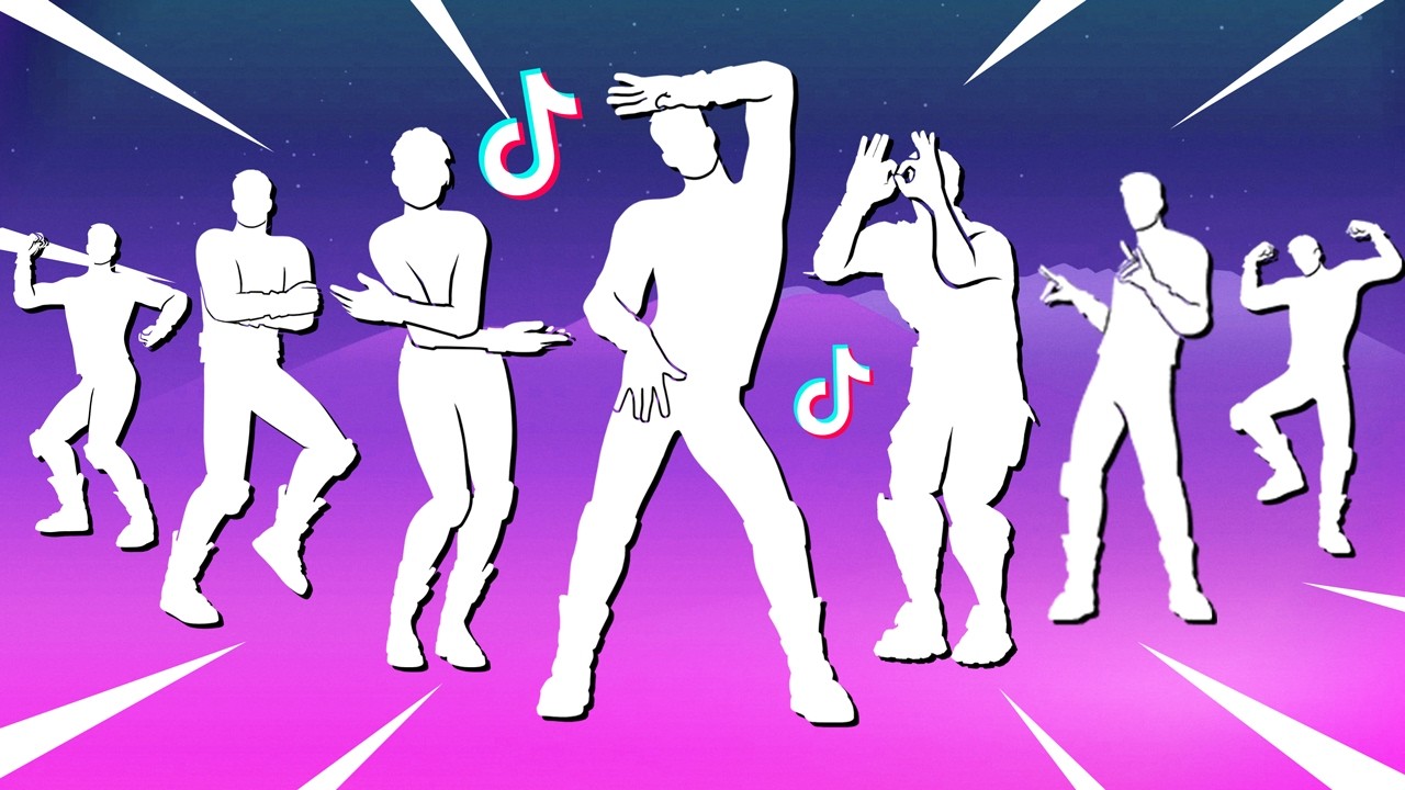 All Fortnite TikTok Dances & Emotes #7 (BB Belt, Roar, Humble, Get Griddy)