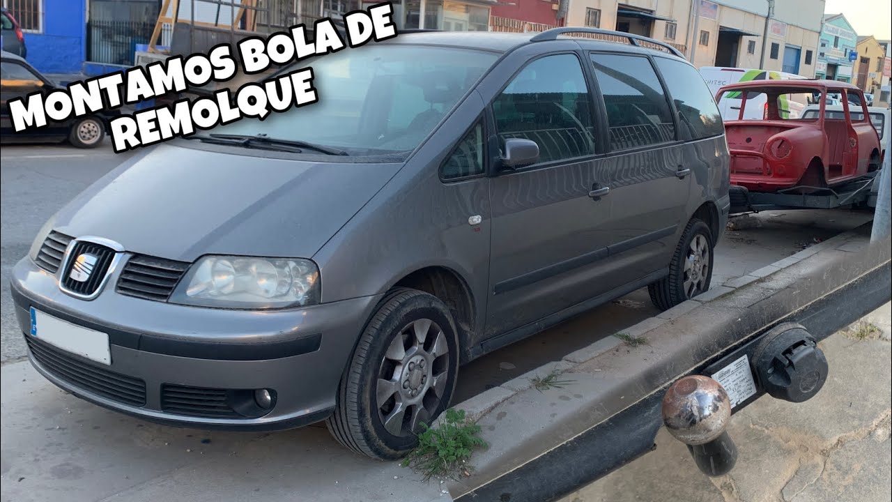 Montamos BOLA DE REMOLQUE a la SEAT ALHAMBRA mk1 I EG