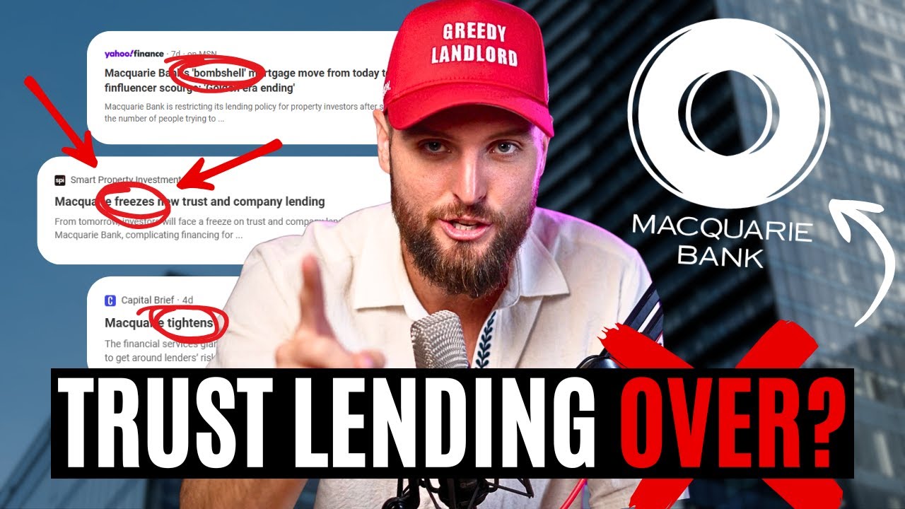 Aussie Bank Just SHUT DOWN Trust Lending - Investors Need to Hear This