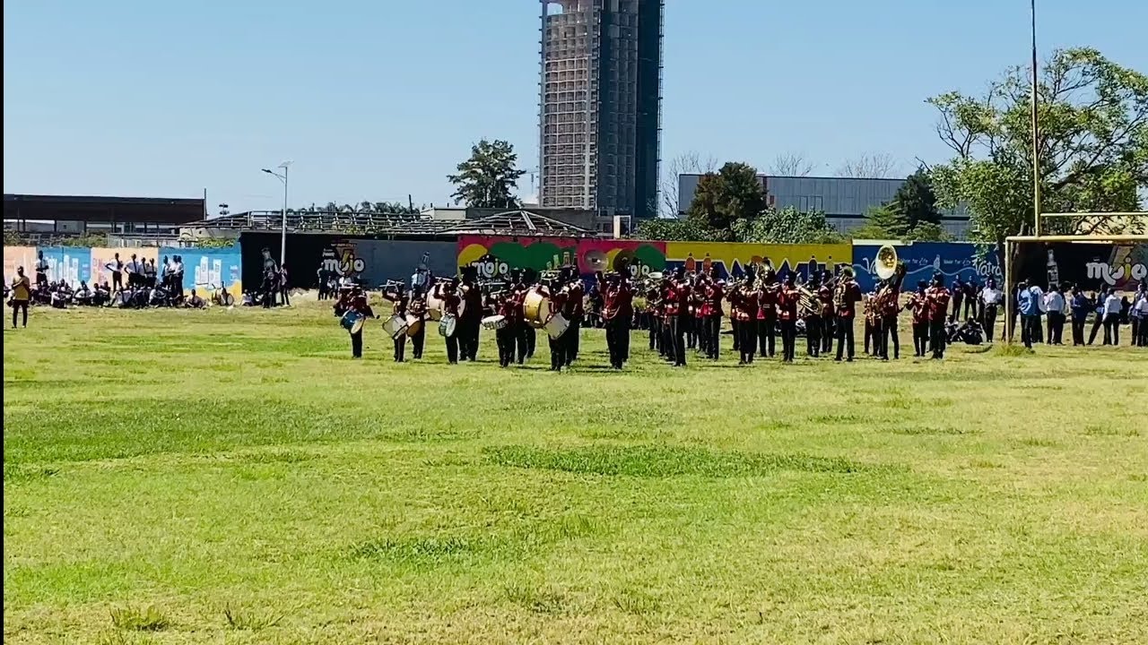 The 56th Lusaka Brass Band #ShowGrounds Audition Entrance