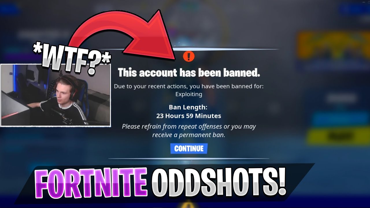 SVENSK STREAMER BLIR *BANNAD* P&Aring; FORTNITE LIVE  - Svenska Fortnite Highlights #150