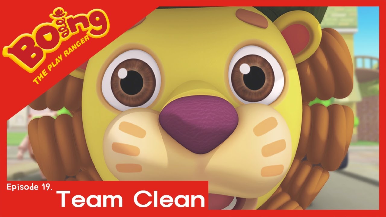 [Boing - Best Cartoon for Kids] - EP.19 Team Clean  | kids cartoon