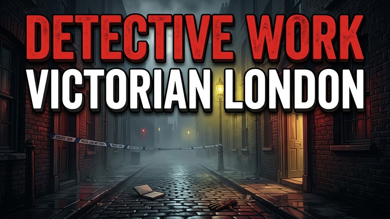 True Crime For Sleep | What DETECTIVE Work Was Like in Victorian London