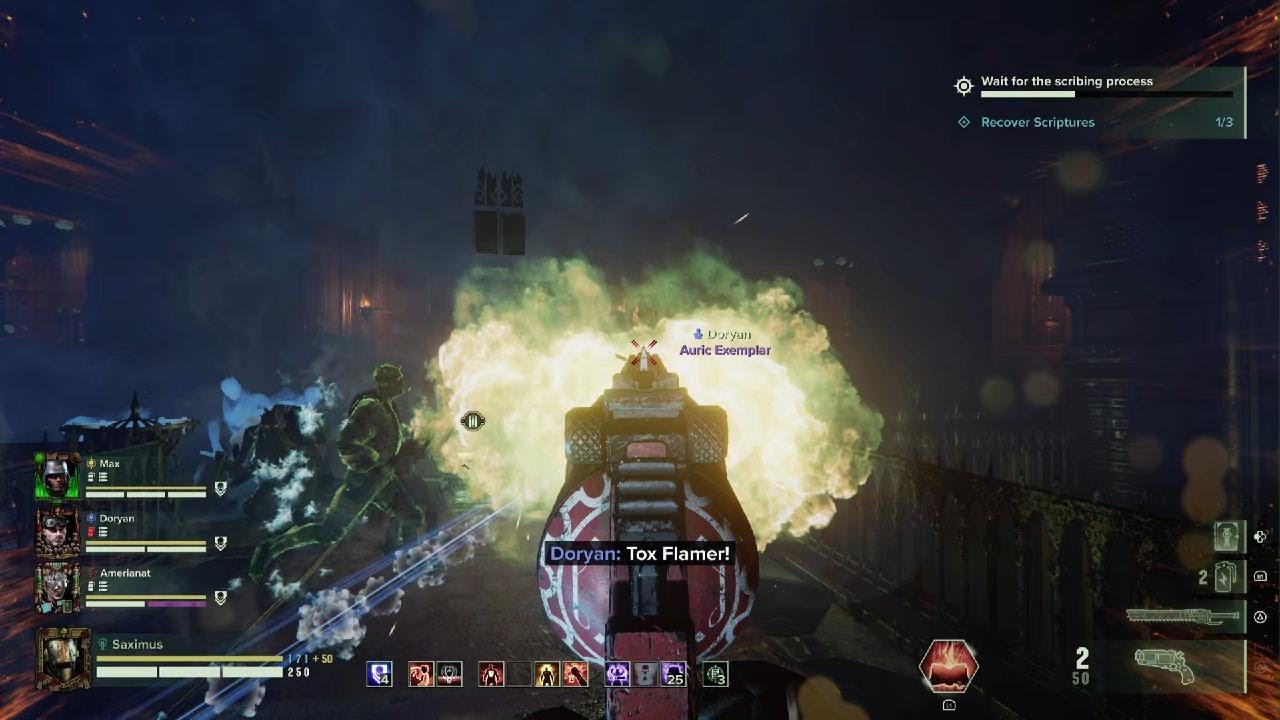 Warhammer 40000: Darktide- Zealot Eviscerator/Stub Revolver Build