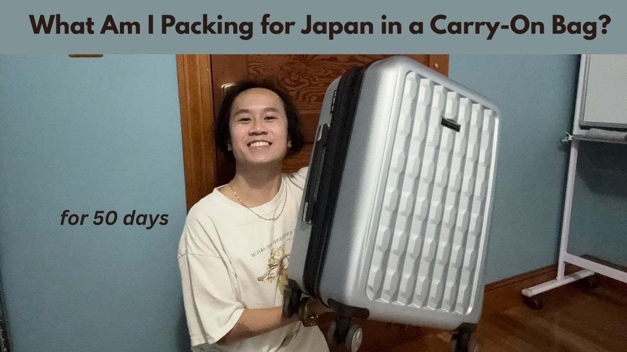 What Am I Packing to Japan in a Carry-On Bag?