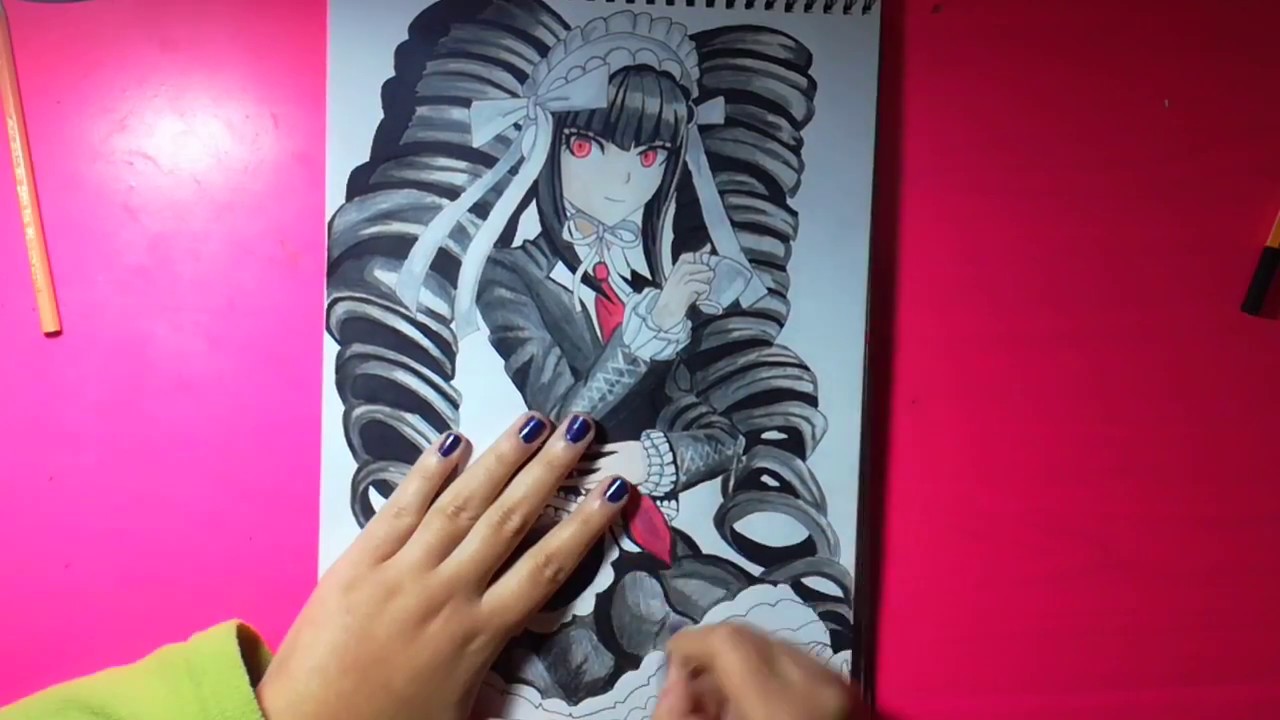 Speed Drawing - Celestia Ludenberg (Danganronpa)