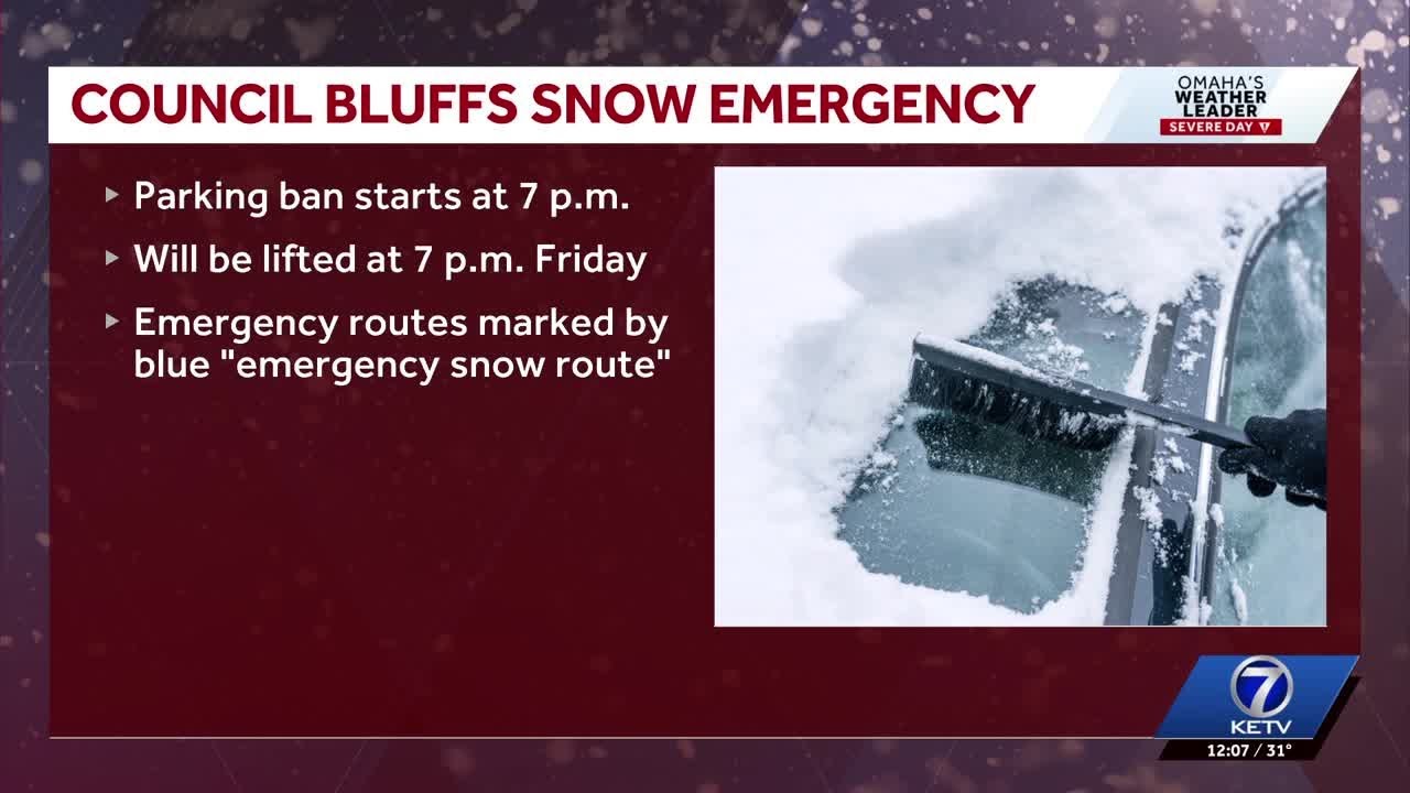 Snow emergencies in effect across the metro ahead of Thursday's winter storm