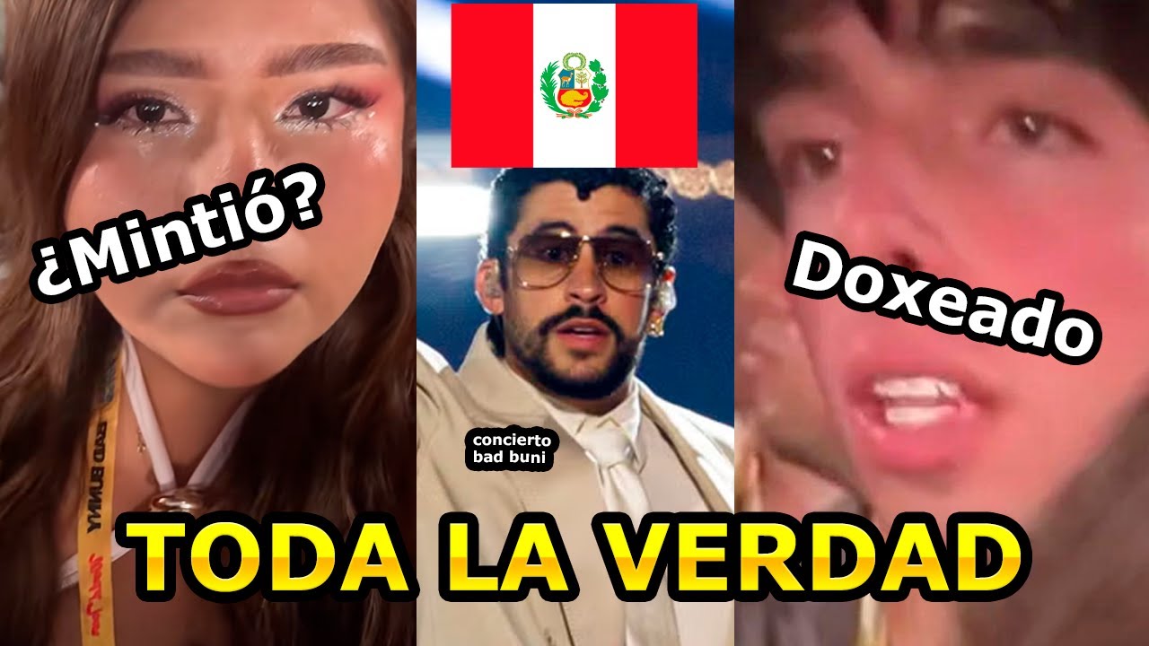 ANGIE KITTY VS NICOLÁS DORREGO - DISCRIMINACIÓN EN EL CONCIERTO DE BAD BUNNY - Pasco2805