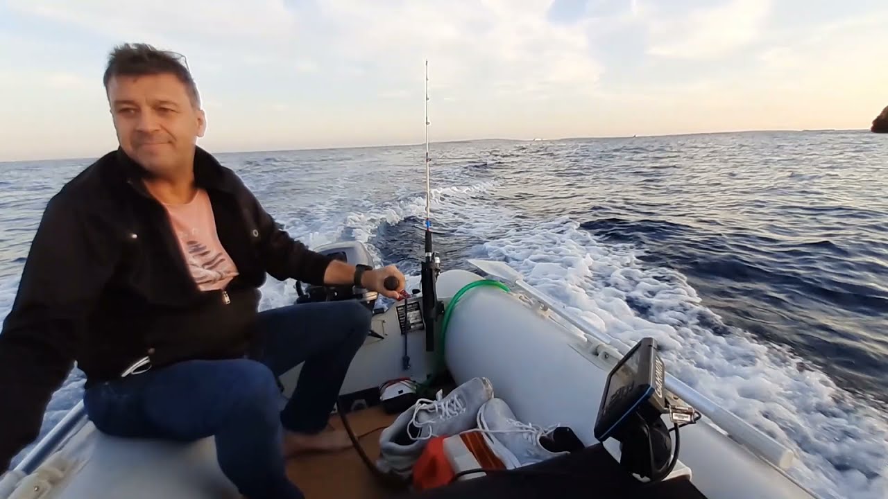 Pesca con Oceam 300 y Yamaha 6 cv