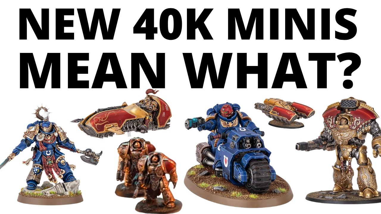The Next Warhammer 40K Miniature Waves - What Do These Models Mean for their Armies?