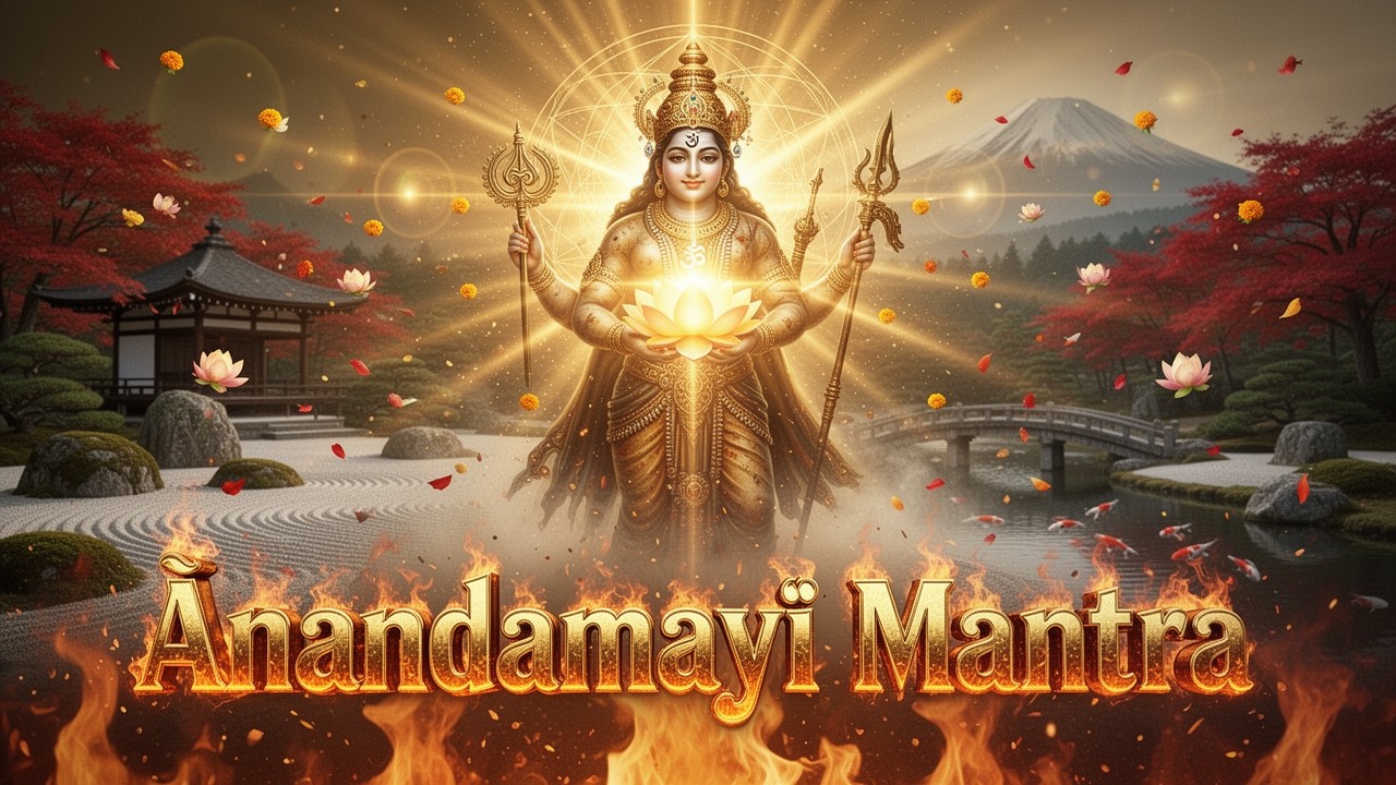 🙏 Ānandamayī Mantra: Universal Divine Peace in Zen Japan