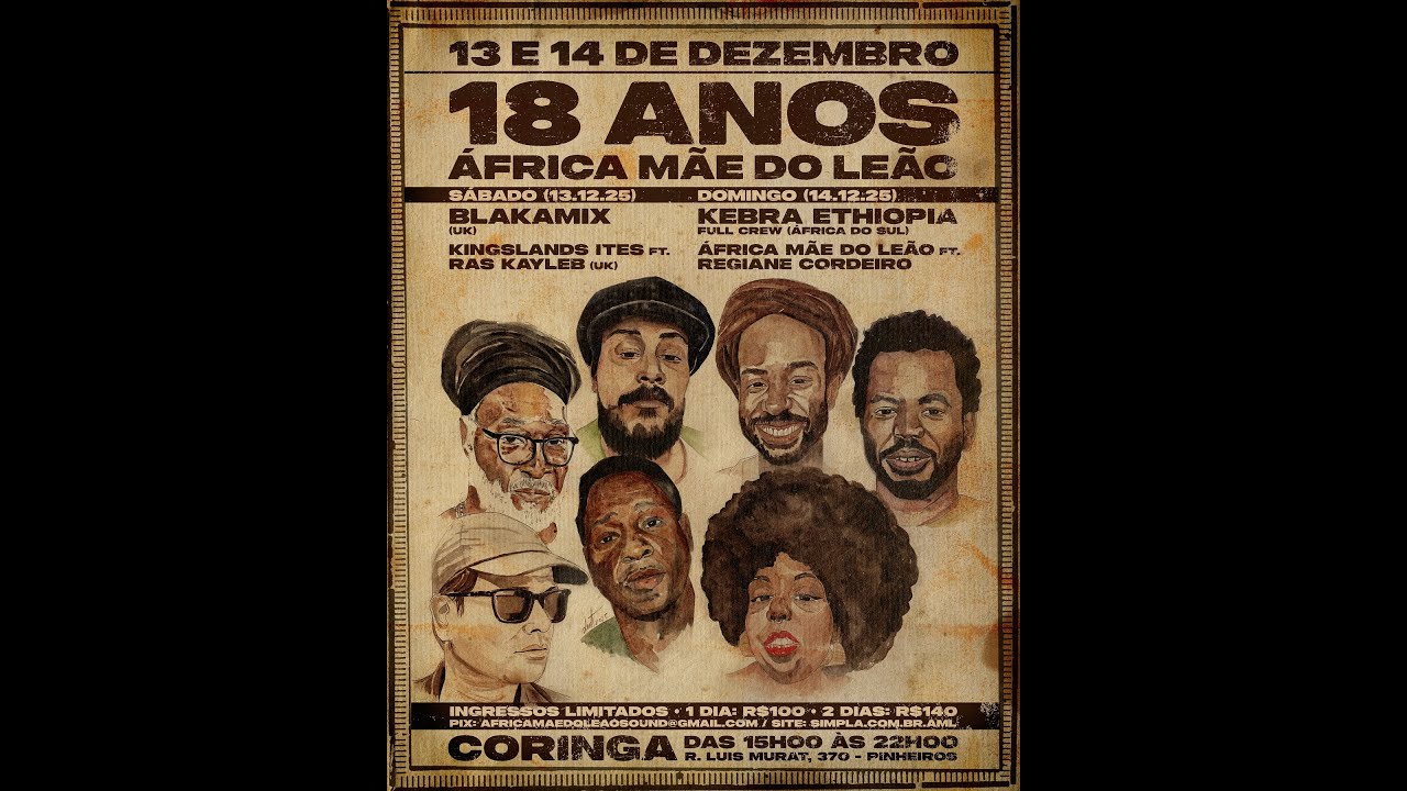 AFRICA M&Atilde;E DO LE&Atilde;O 18 ANOS -  PART. BLAKAMIX (UK) 13/12/2025 (FULL SESH BLAKAMIX)