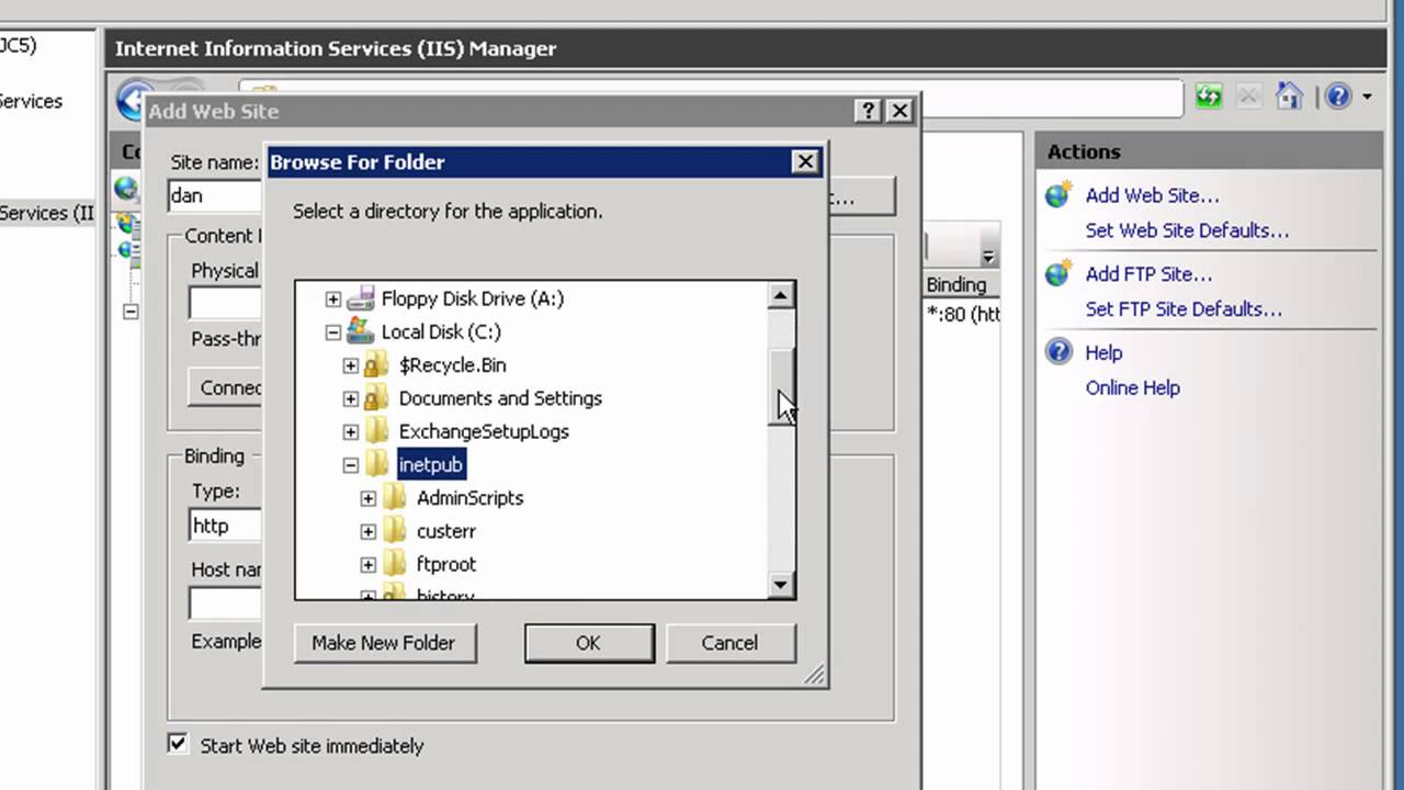 Use Windows IIS7, FTP, and FTPS to host multiple websites - Part 2