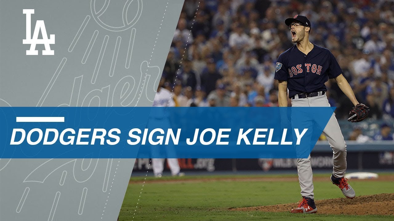 Fireballing reliever Joe Kelly signs with the Dodgers