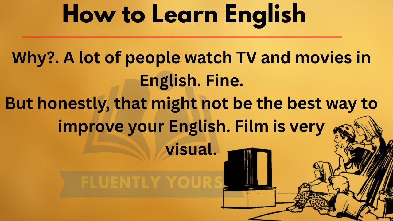 How to Learn English || Best Way To Learn English Through Story |Improve English 