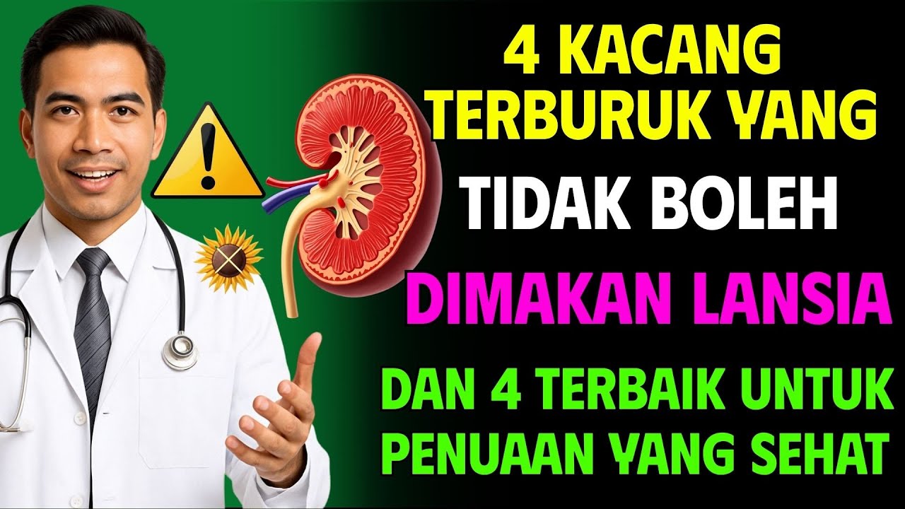 4 Kacang Terburuk yang Tidak Boleh Dimakan Lansia - Dan 4 Terbaik untuk Penuaan yang Sehat