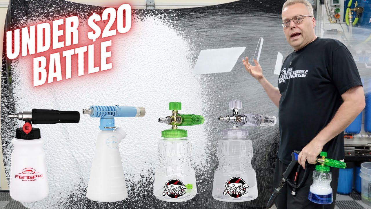 NEW CHEAP AMAZON Foam Cannons | Aluminum Bear Force
