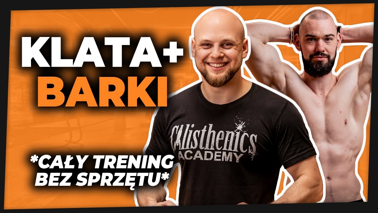 TRENING W DOMU NA KLATĘ I BARKI | *Cały trening na dużą klatę*