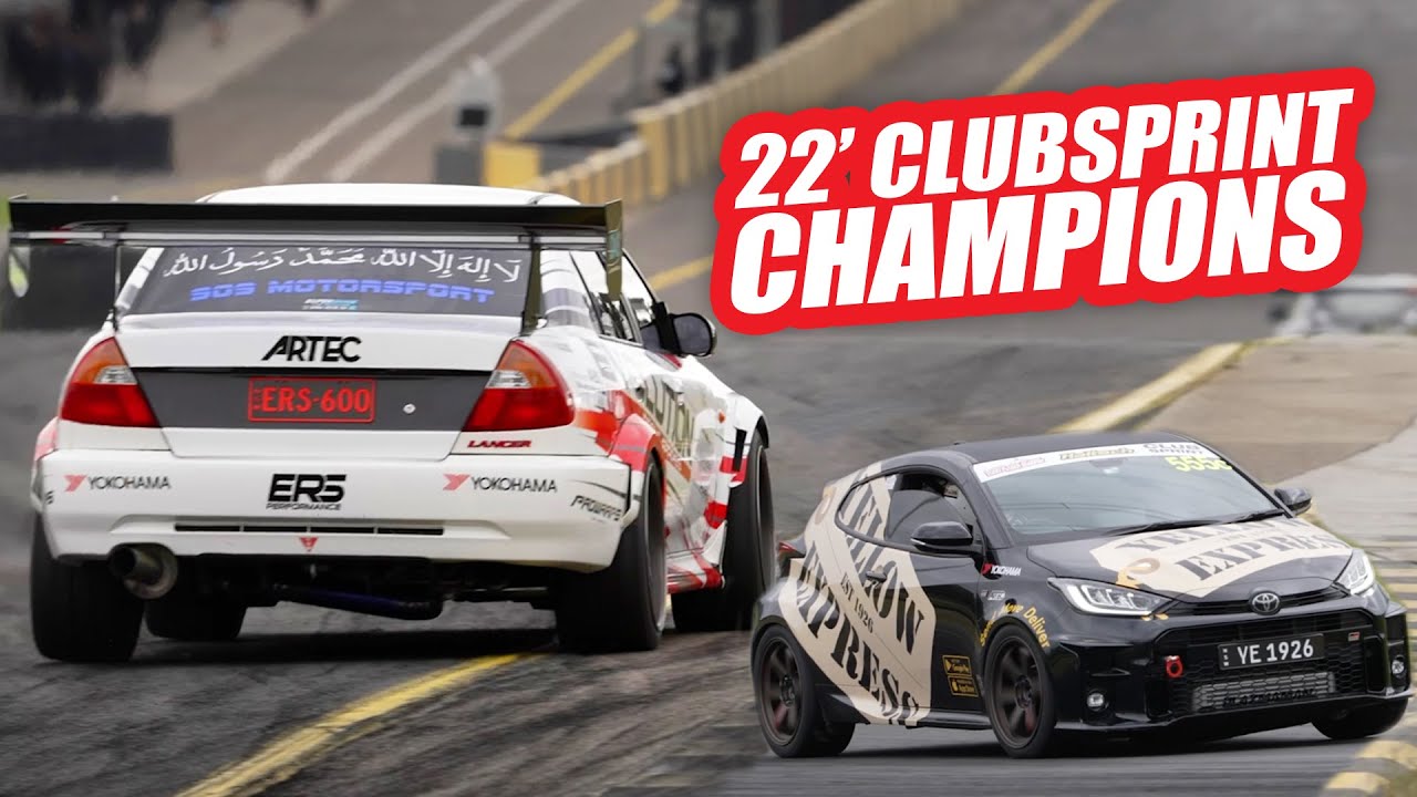Team ERS Dominates Clubsprint at WTAC 2022 - Evo VI, Evo Wagon and GR Yaris