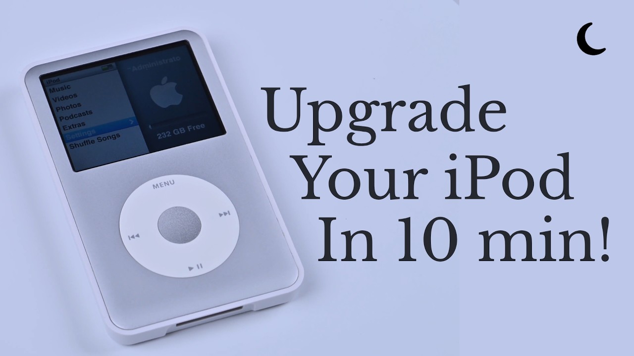 iPod upgrade in 10 min! moonlit.market Classic Connect installation tutorial [2026 Updated]