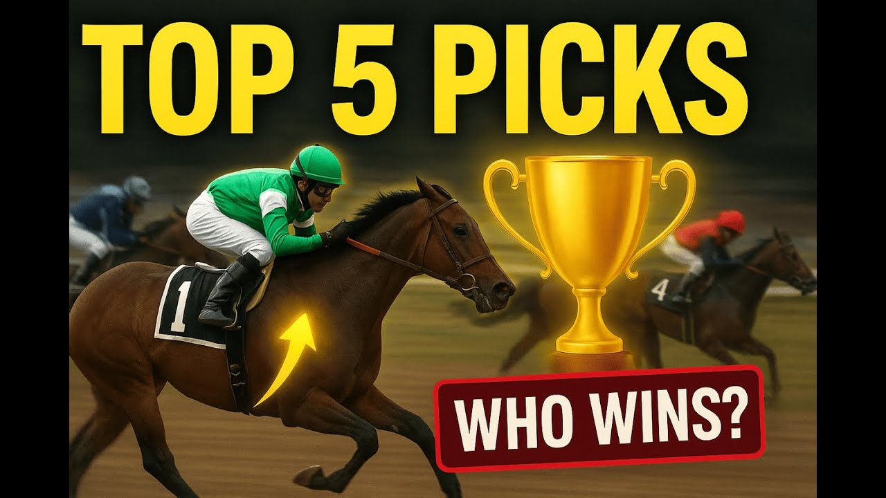 TOP 5 Horses to Watch in Every Race 🏇 (Predictions)