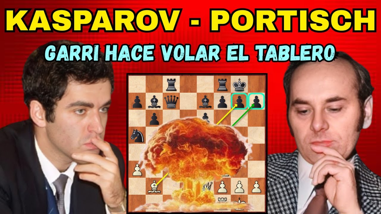 ARMA LETAL CONTRA LA INDIA DE DAMA : KASPAROV-PORTISCH , NIKSIC 1983
