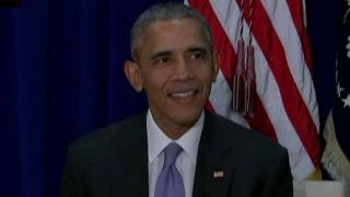 President Obama visits his first US mosque
