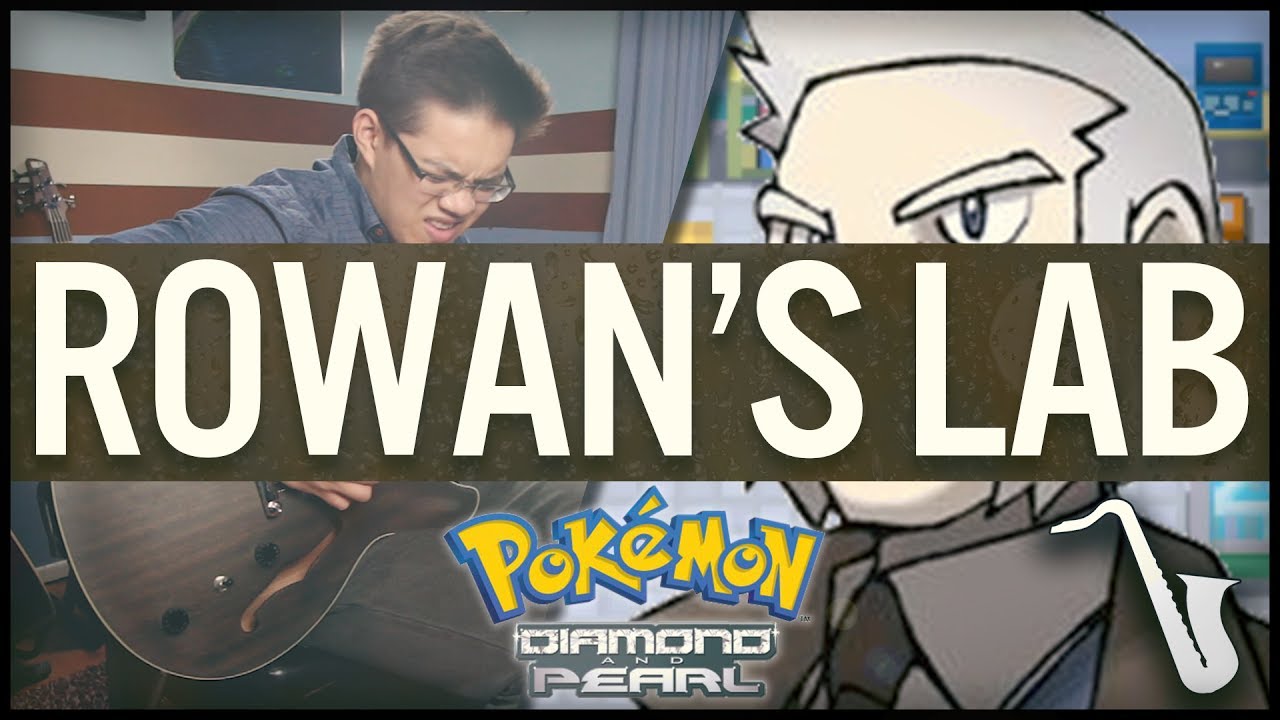 Pokémon Diamond / Pearl: Professor Rowan's Lab - Solo Guitar Cover || insaneintherainmusic