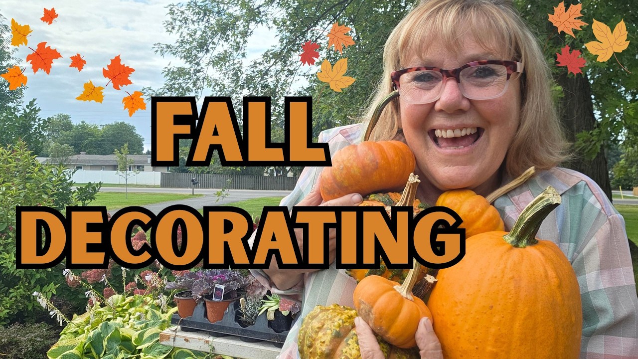 Fall Decorating & Planting a Cool Dough Bowl Planter