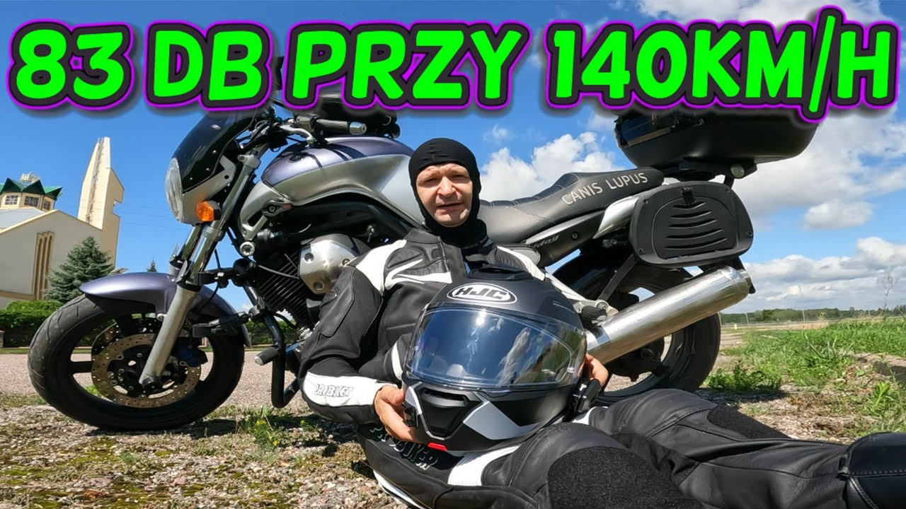 JAK WYCISZYŁEM KASK HJC i91