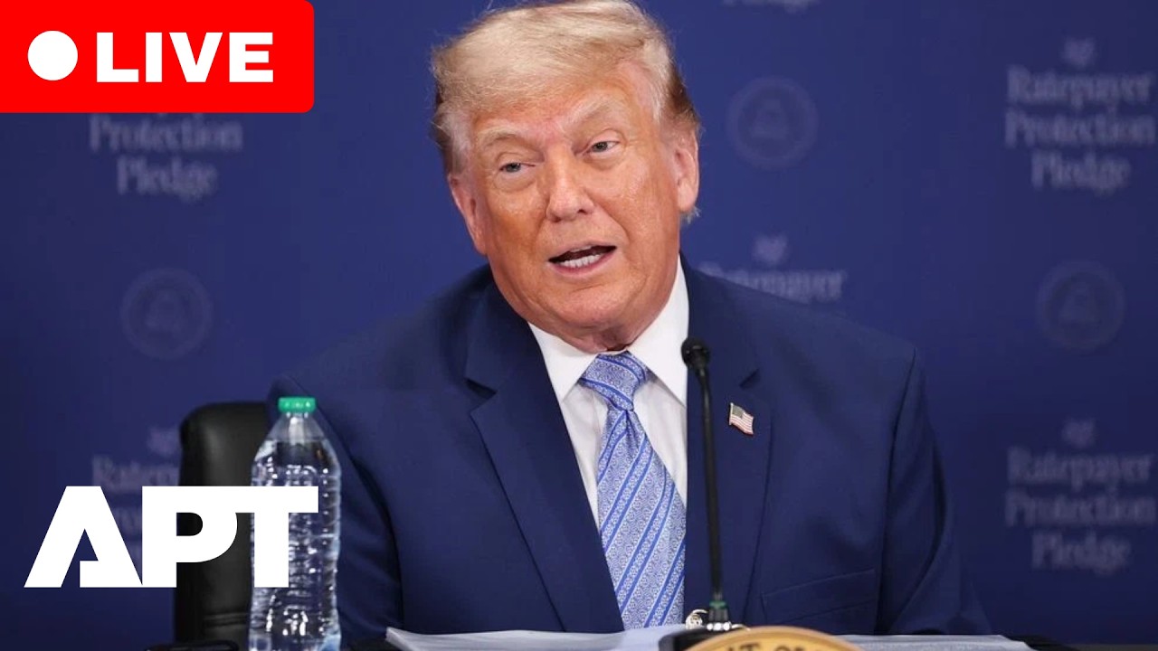 ПРЯМОЙ ЭФИР: Трамп объявляет об американских ядерных инновациях из Овального кабинета | APT