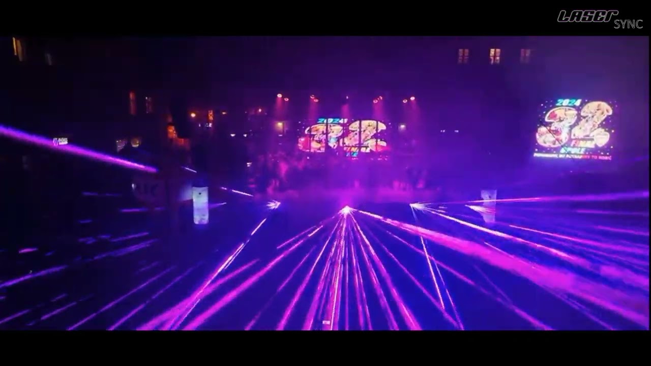 Laser Sync, Opole 32 finał WOŚP przestrzenny pokaz na 5 projektorów laserowych.