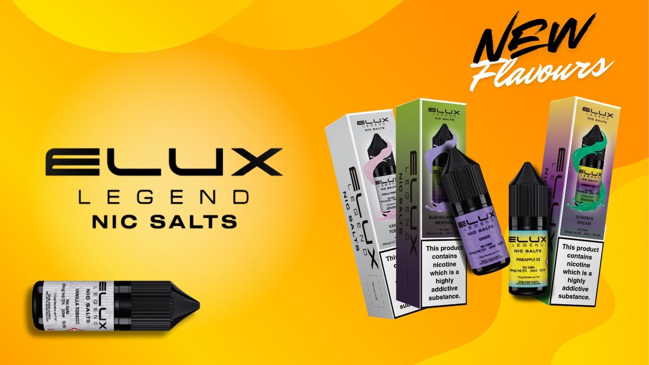 Elux Legend - 8 Brand New Flavours!
