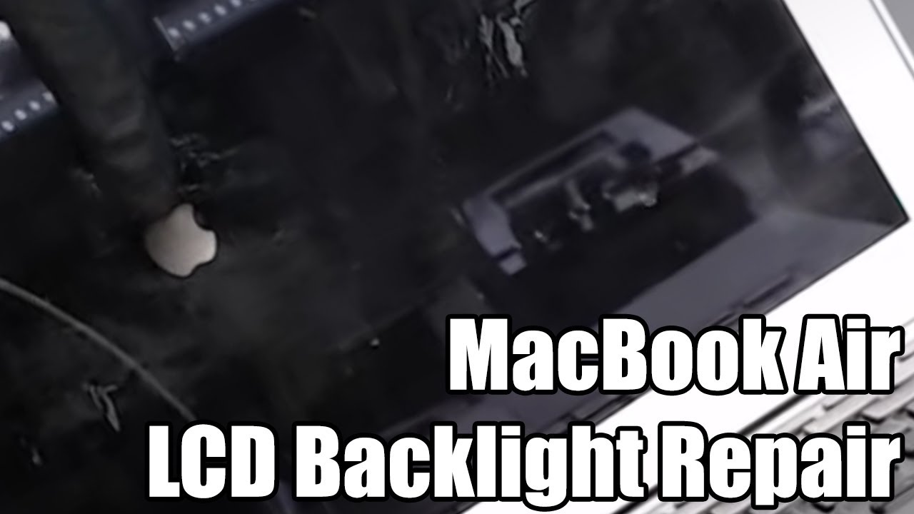 Ремонт подсветки ЖК-дисплея MacBook Air 13