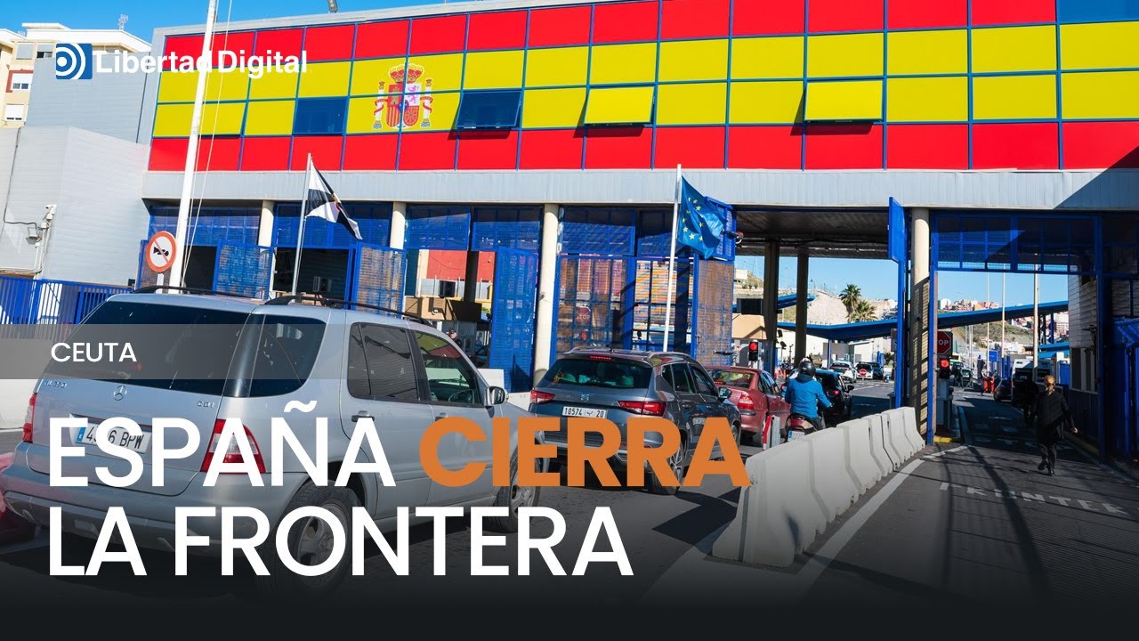 España cierra la frontera de Ceuta