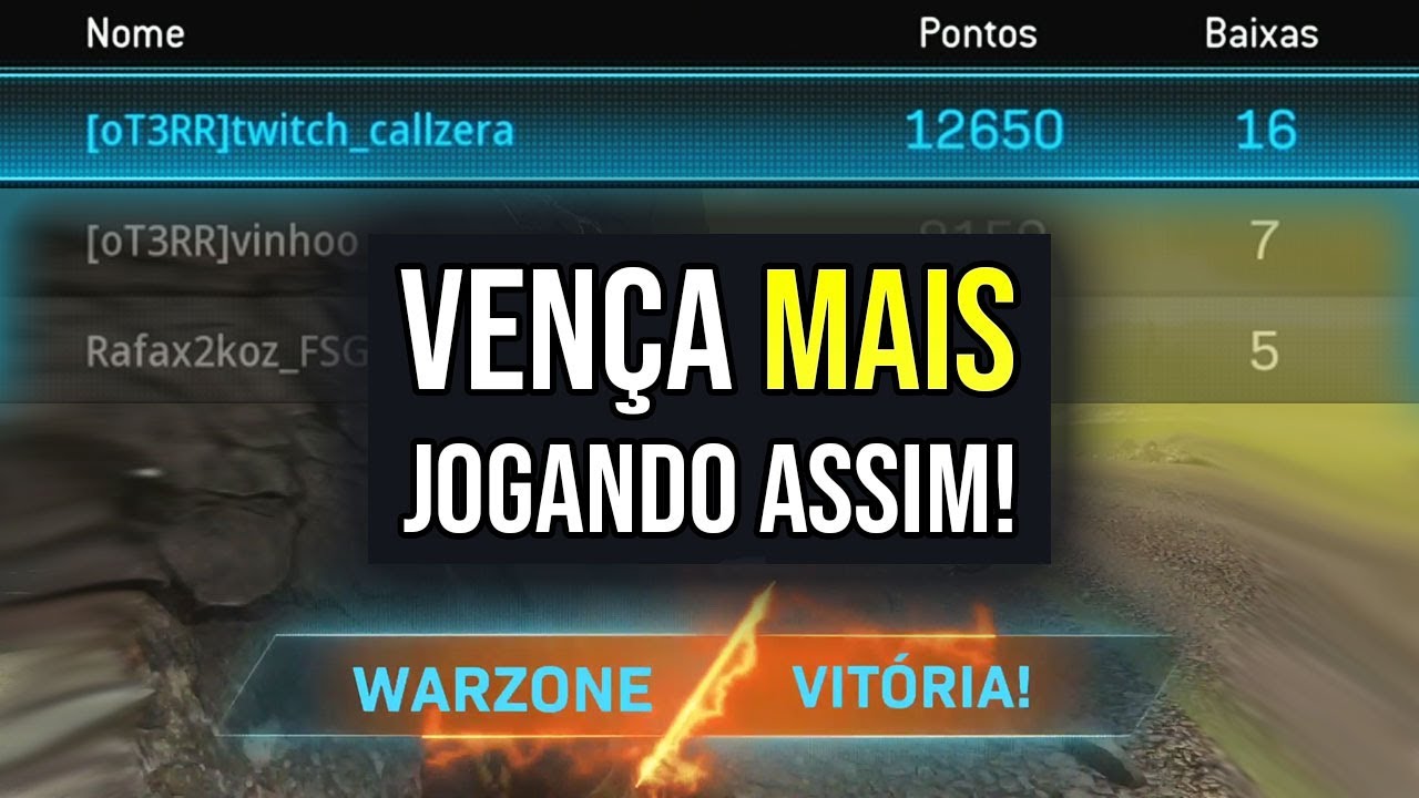 VENÇA MUITO MAIS COM ESSA DICA! - Call Of Duty: Warzone [PS4 16 KILLS COM HANDCAM]