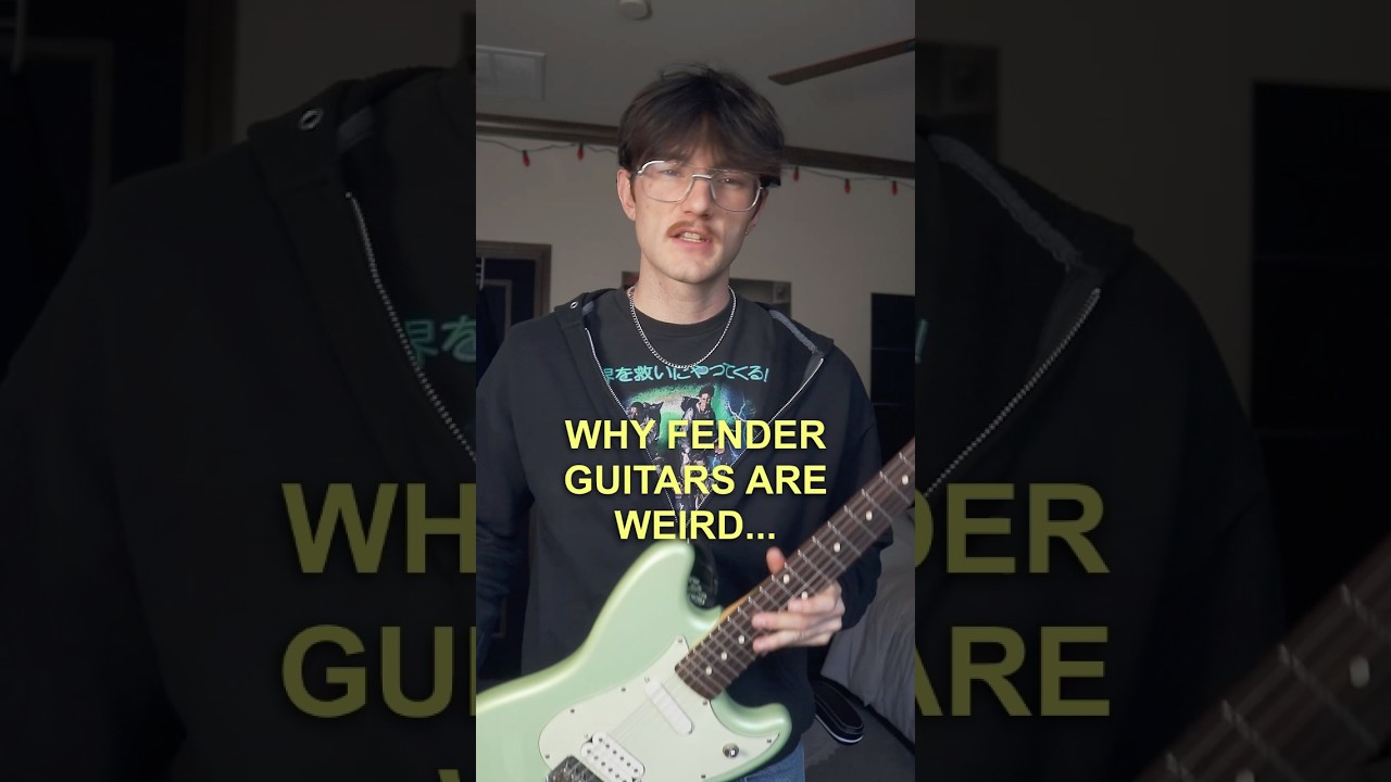 Why Fender guitars are weird&hellip; #guitartalk #guitar #guitarist #fenderguitars #guitarhistory