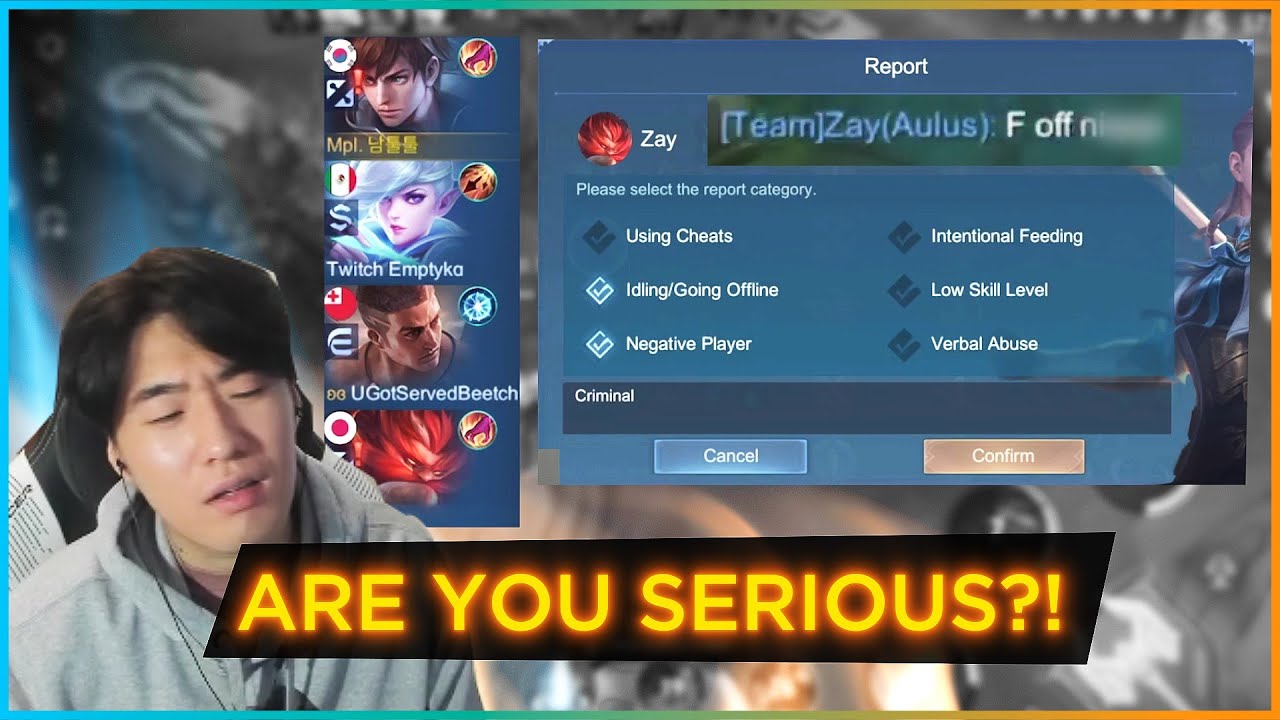 I met a criminal in MLBB | Hoon