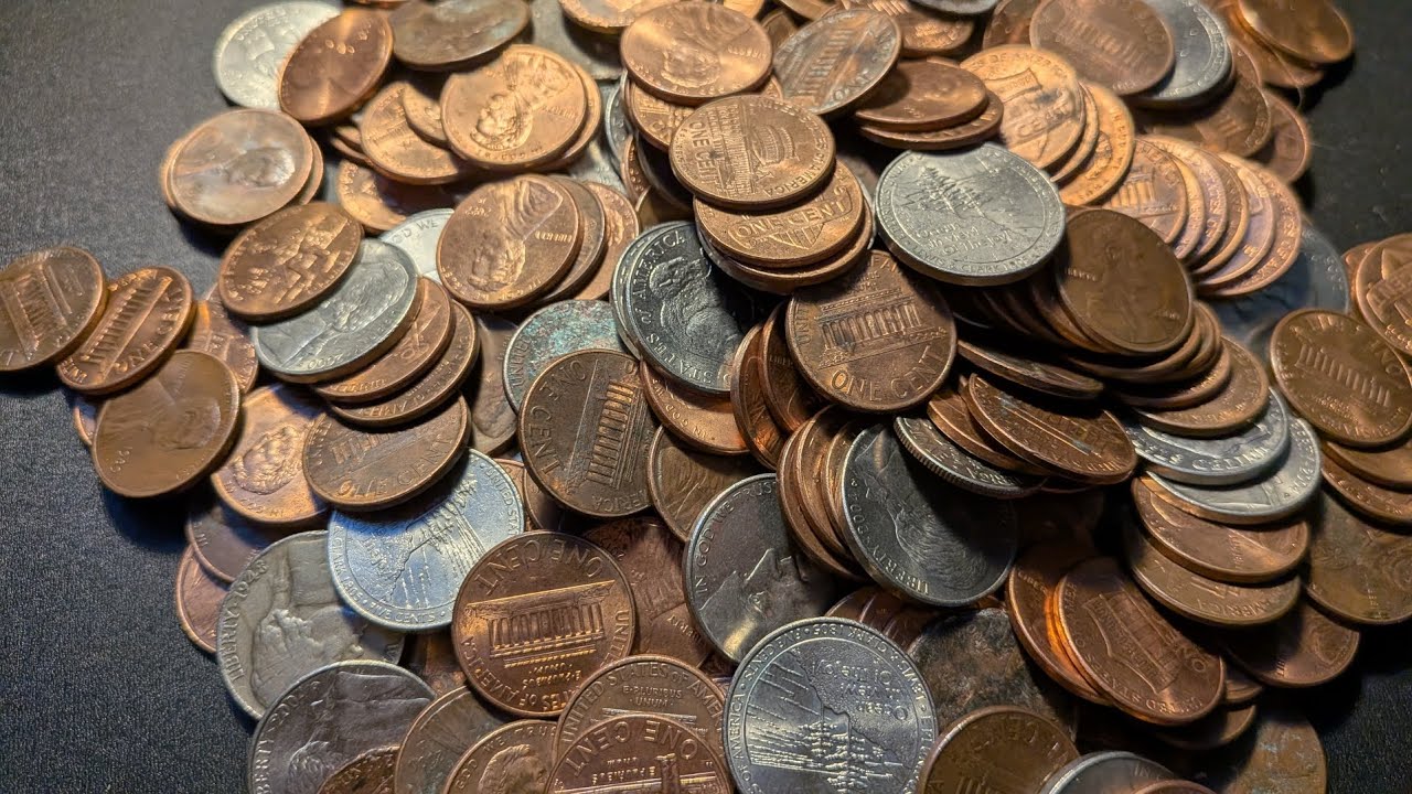 I got most of these coins from school 