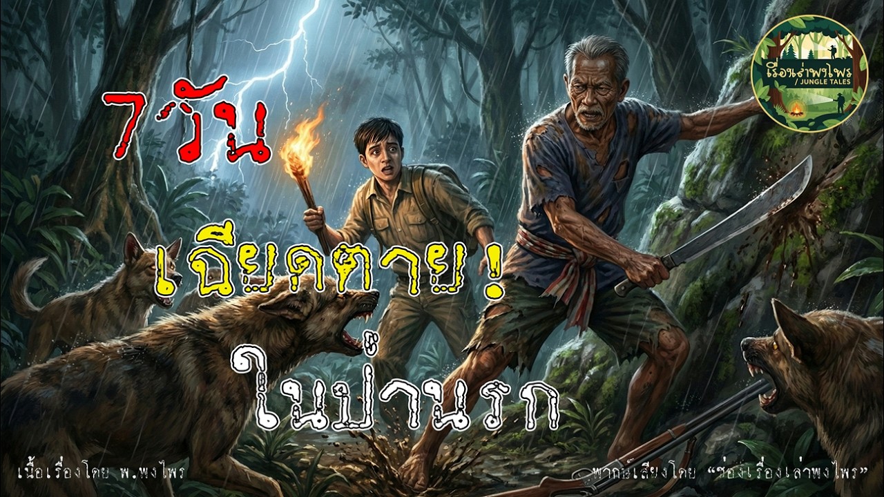 7 วัน เฉียดตายในป่านรก | พรานผาด ผจญ ดงดิบมรณะ 🐾 (จบในตอน)