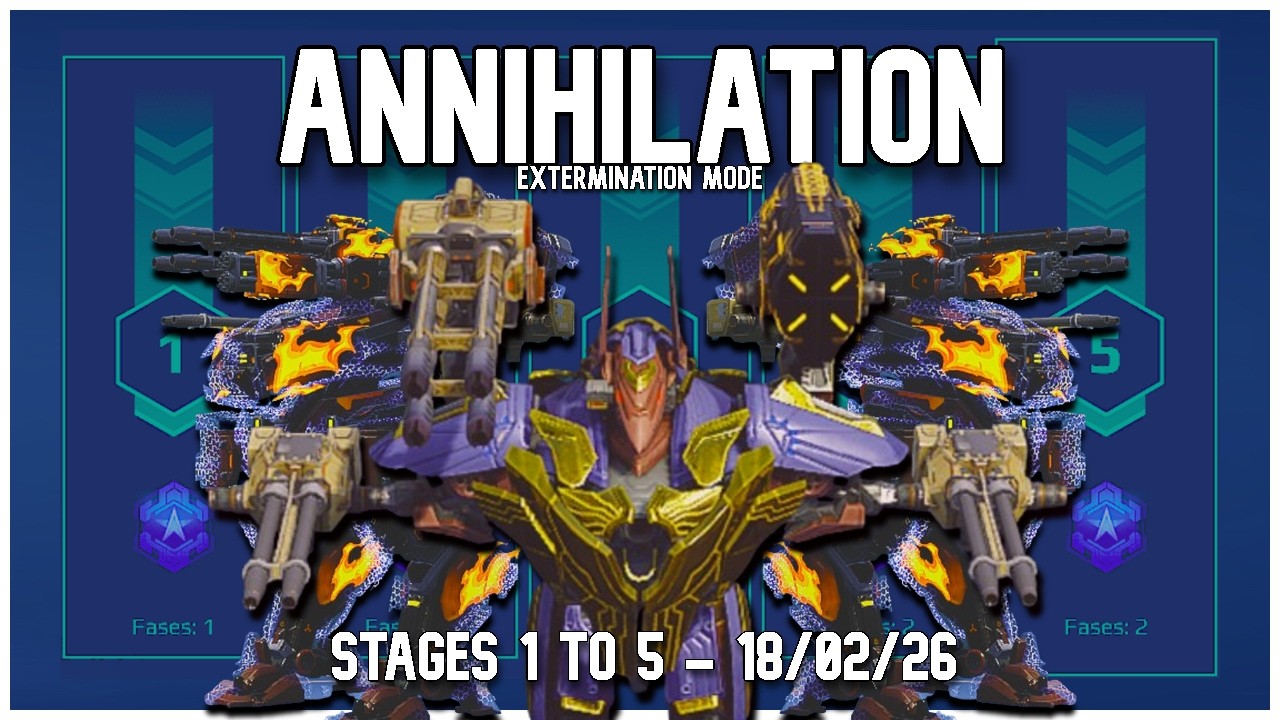 ANNIHILATION 1 TO 5: EASY WAY TO END THE #EXTERMINATION (18/02) #HUNTINGGROUNDS #PVE