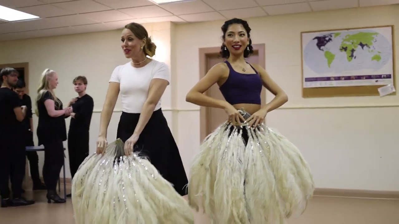 In Rehearsal for Irving Berlin's WHITE CHRISTMAS