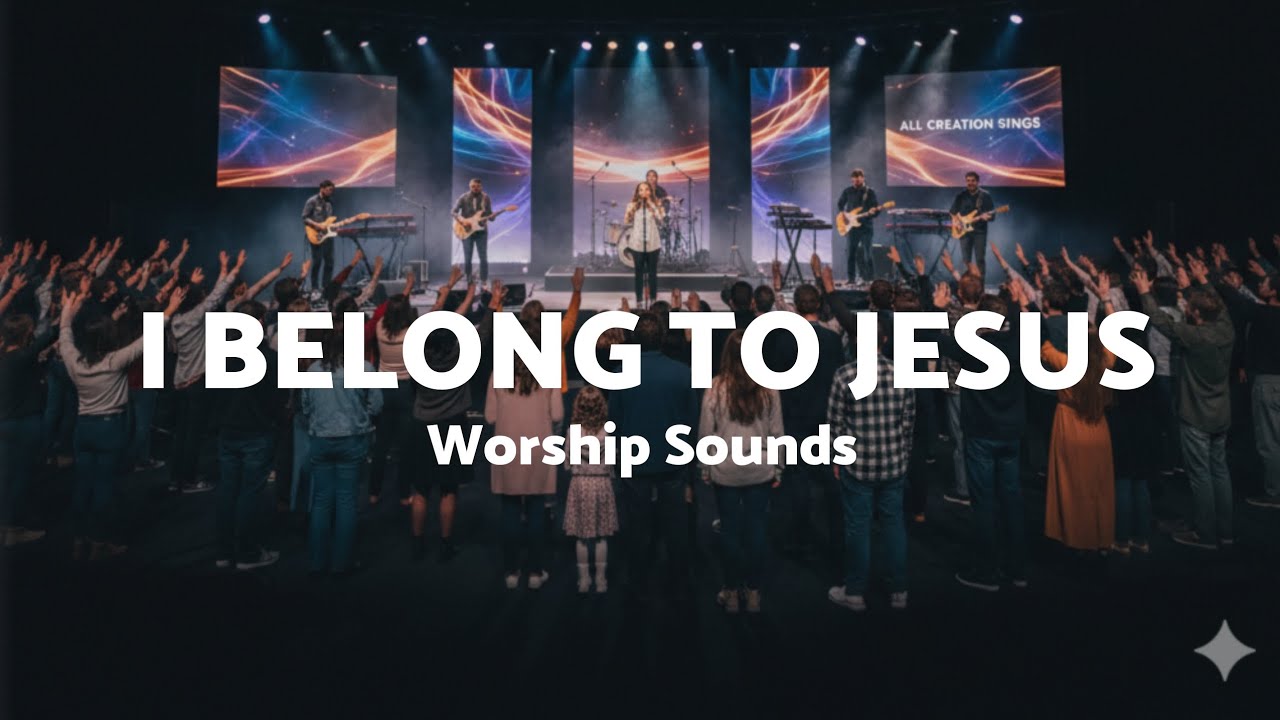 I Belong to Jesus | Worship Lyric Video | Hillsong/Bethel Style