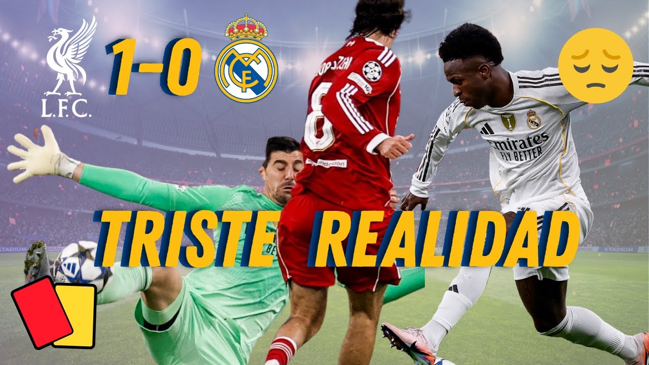 CAÍDA DEL MADRID EN ANFIELD | Liverpool 1-0 Real Madrid