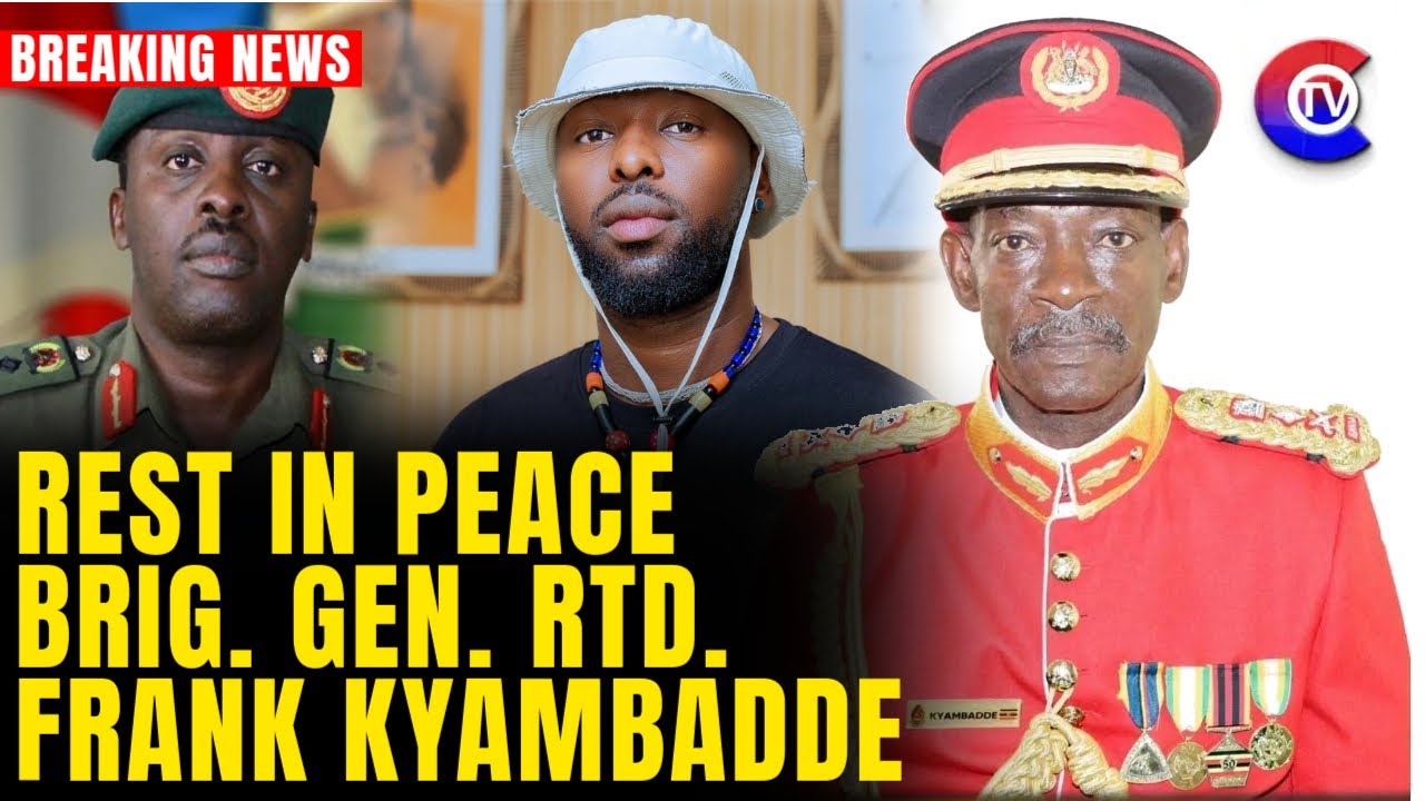 Gun Salute: Gen. David Muhoozi and Eddy Kenzo Pay Tribute to Late Brig. Gen. Frank Kyambadde