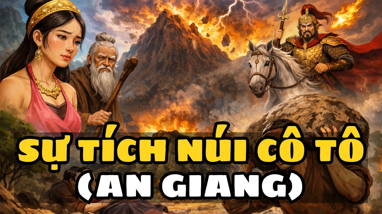 Sự Tích Núi Cô Tô (An Giang) | Truyện Dân Gian
